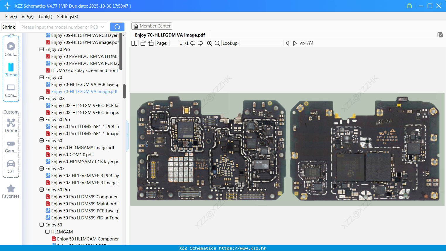 Huawei Enjoy 70-HL1FGDM VA Image